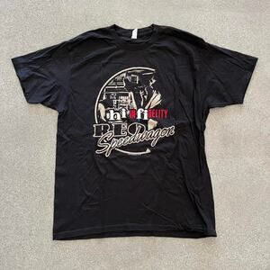 REO Speedwagon Hi Infidelity Tee Black Size Large Mens New